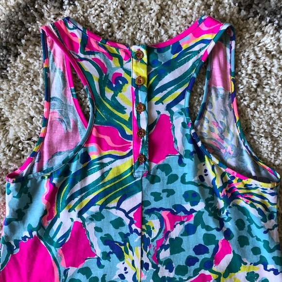 Lilly Pulitzer Racerback Tank Dress - Picture 3 of 3